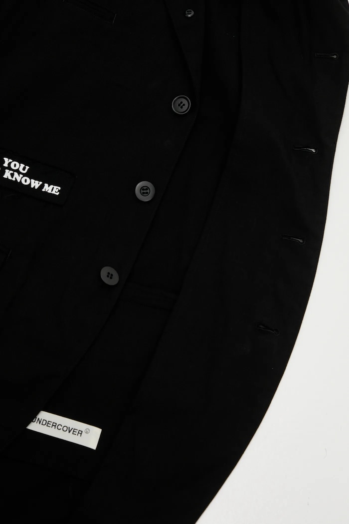 Undercover kurtka bawełniana Jacket UP2E4102.1 czarny