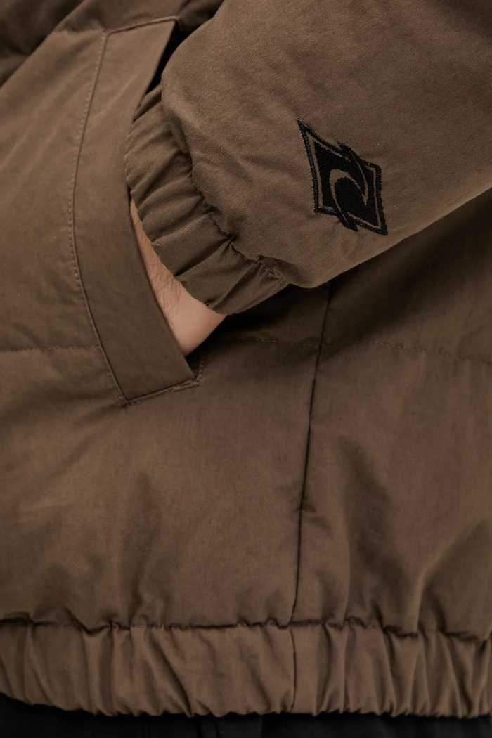 Jakna Rip Curl FADE OUT CORD 01UMJA smeđa