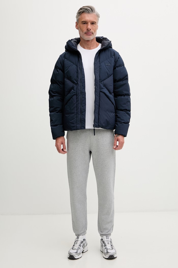 Helly Hansen geacă cu puf bărbătească VILLAGE MODULAR DOWN JACKET 54492 bleumarin AW25