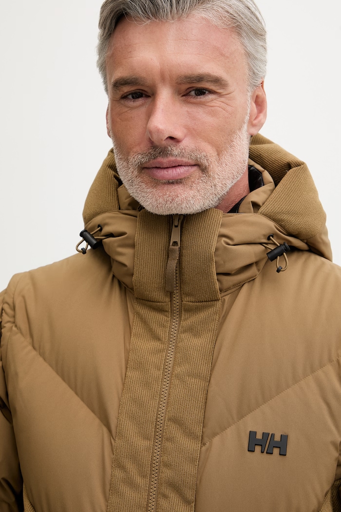 Helly Hansen geacă cu puf bărbătească VILLAGE MODULAR DOWN JACKET 54492 verde