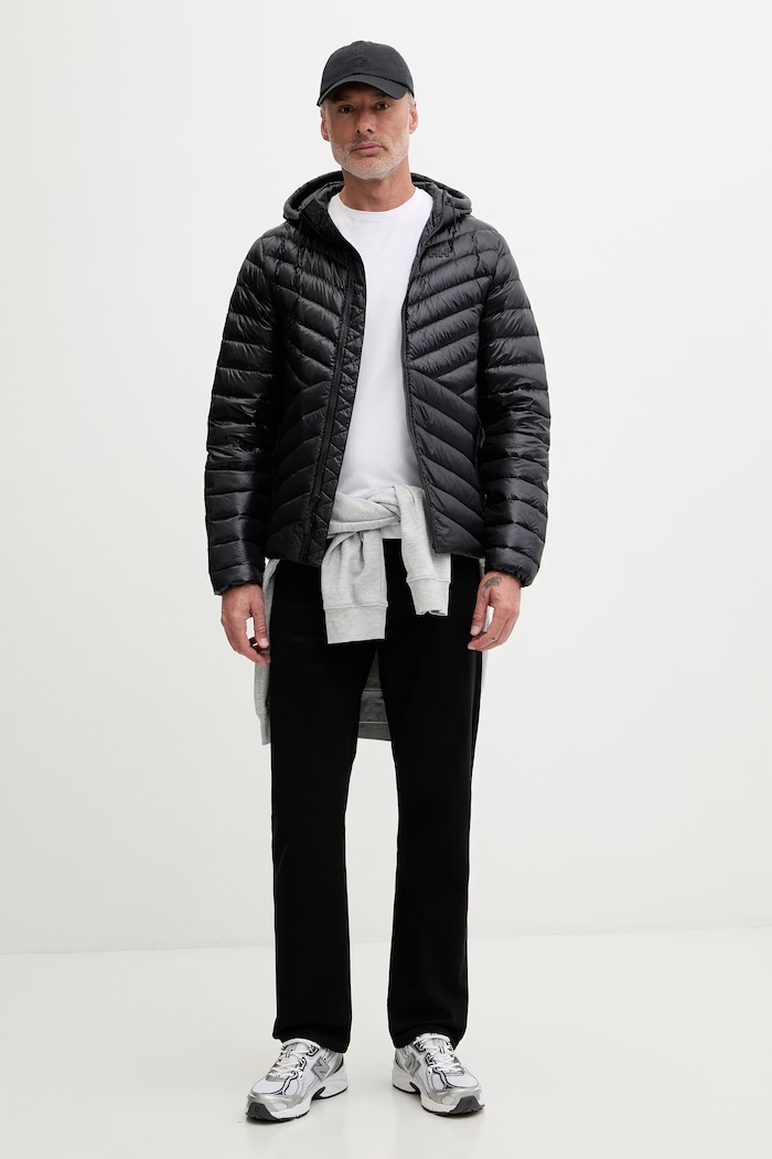 Helly Hansen geacă cu puf bărbătească STOWE DOWN JACKET 54494 negru AW25