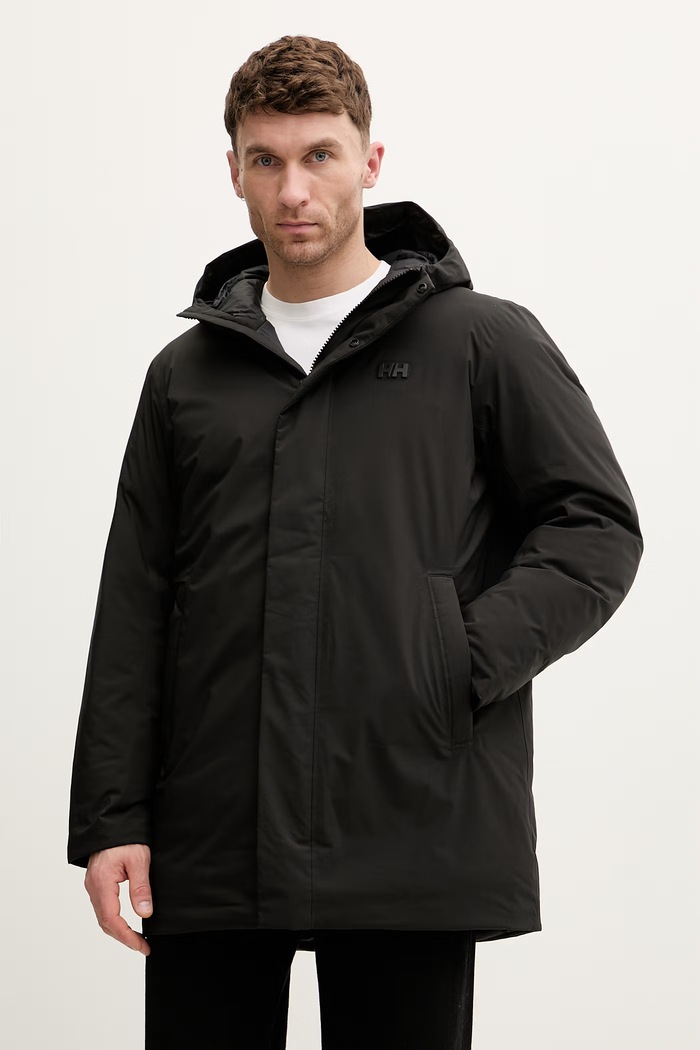 Helly Hansen geacă de puf URB PRO HT DOWN COAT cu captuseala negru 54138