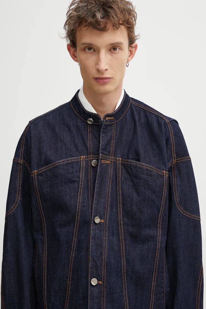 Джинсова куртка Ader Error JACKET блакитний BO01FWJK0105BL