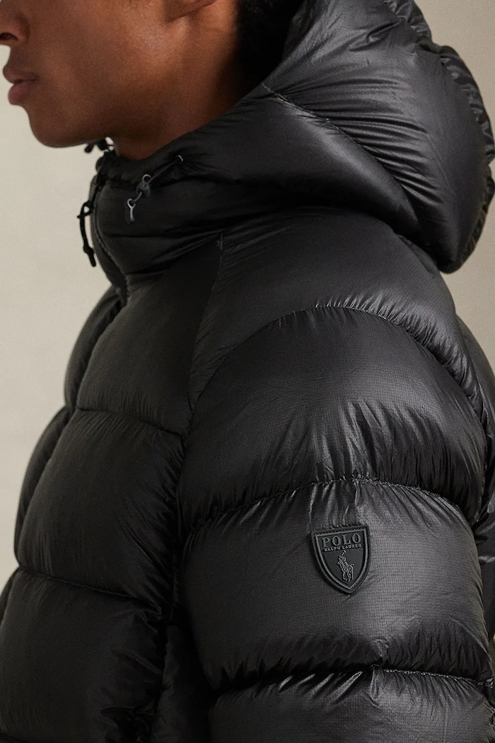 Polo Ralph Lauren geacă de puf LW NYLON negru 710968113002