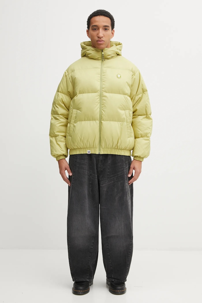 Пухова куртка AAPE 29.5" Now AAPDNM7725XXP зелений