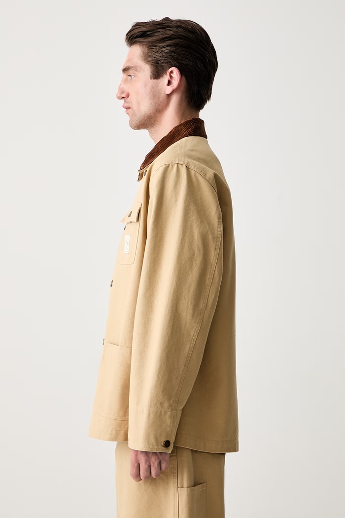 Sporty & Rich SRHWC Painters яке от памук мъжко JA06965305BE09 бежов AW25