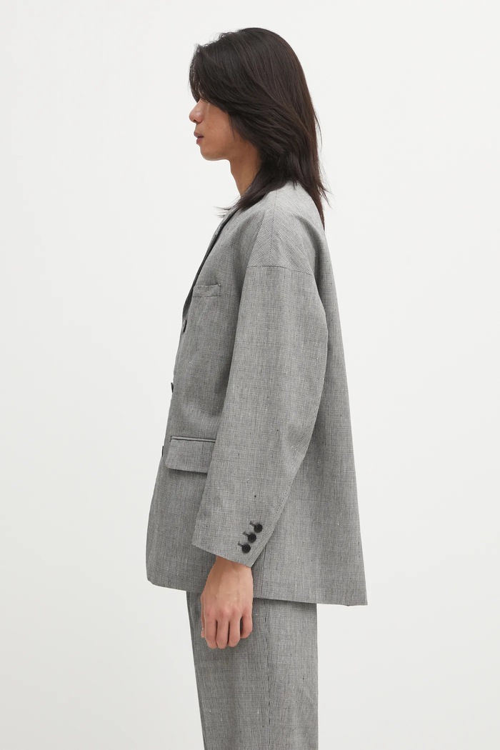 Visvim wool blend jacket HAMMONS JKT SANTOME 125205013010 black AW25