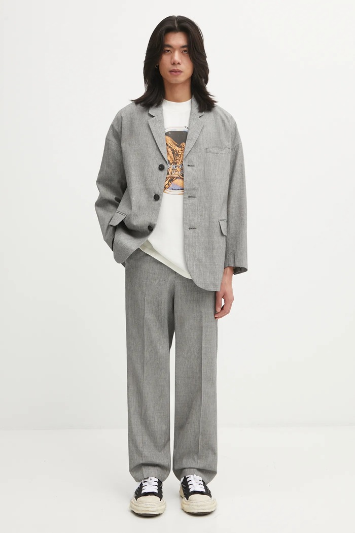 Visvim gyapjúkeverék felső HAMMONS JKT SANTOME 125205013010