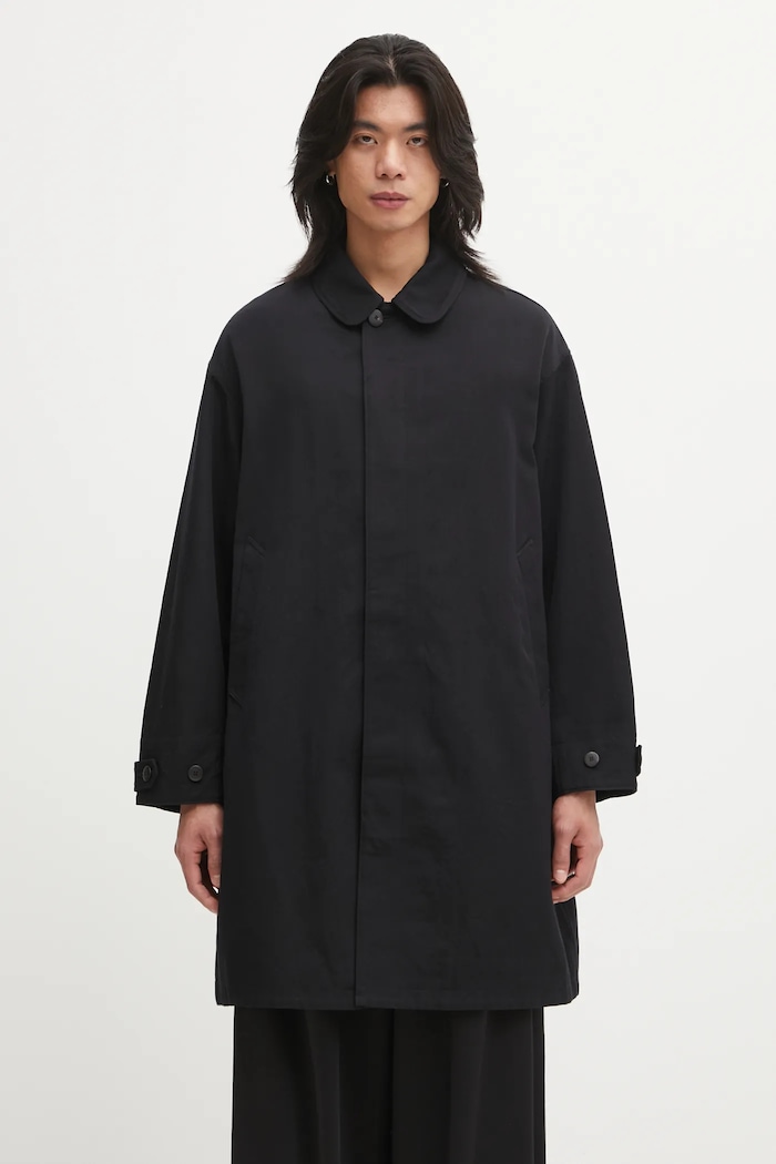 Visvim jachetă din amestec de lână BALMAT SOUTIEN cu captuseala negru 125205013013