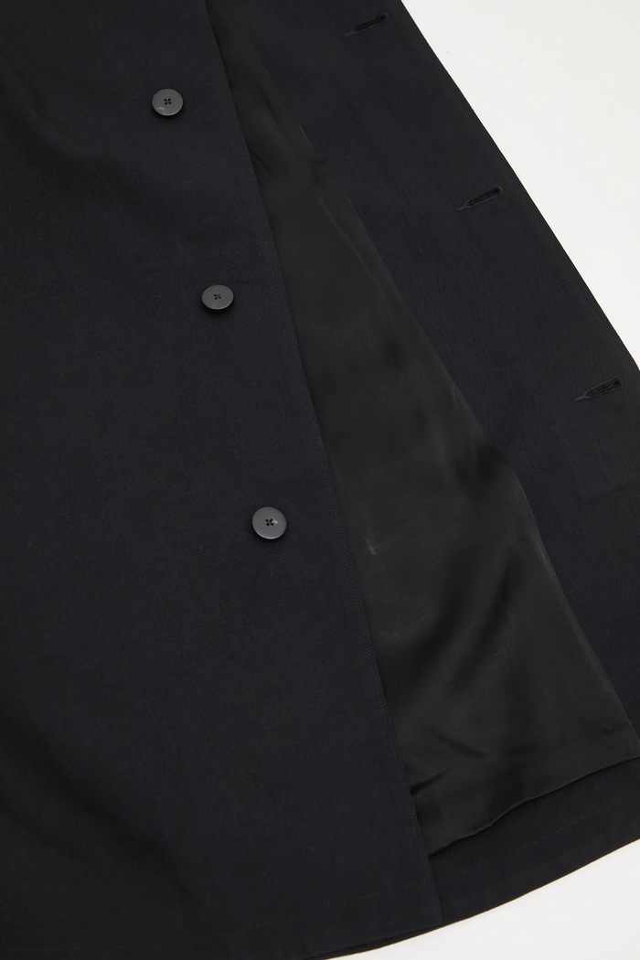 Visvim jachetă din amestec de lână BALMAT SOUTIEN 125205013013 negru