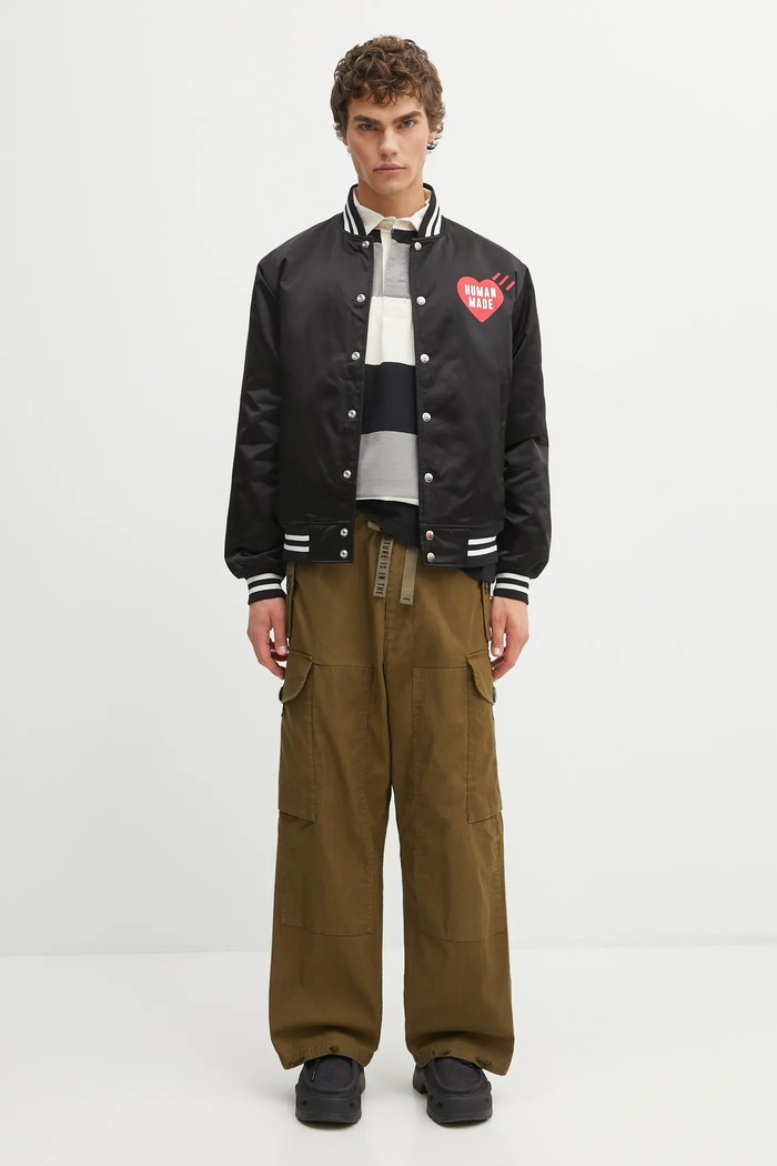 Human Made kurtka bomber NYLON STADIUM HM30JK038