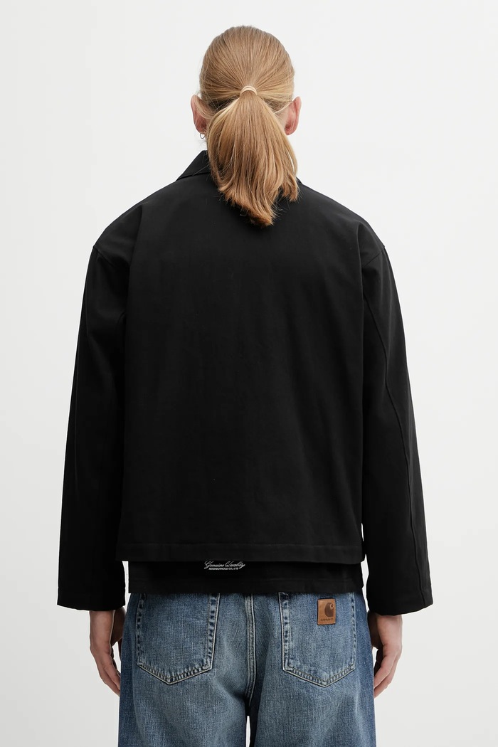 Ρούχα Βαμβακερό μπουφάν NEIGHBORHOOD UTILITY JACKET 252AQNH.JKM01 μαύρο