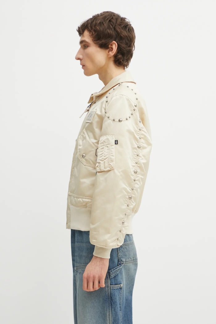 Μπουφάν bomber Alpha Industries 258150 μπεζ AW25