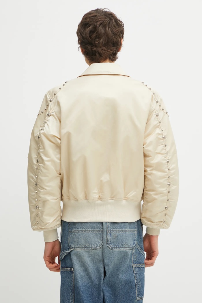 Ρούχα Μπουφάν bomber Alpha Industries 258150 μπεζ