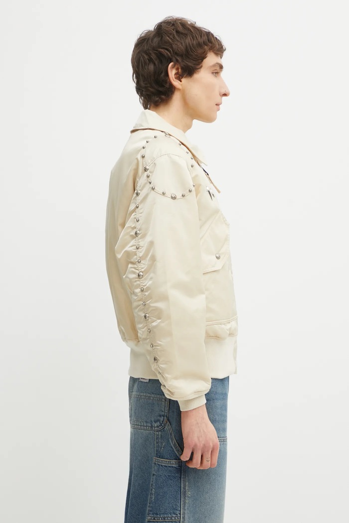 Μπουφάν bomber Alpha Industries μπεζ 258150