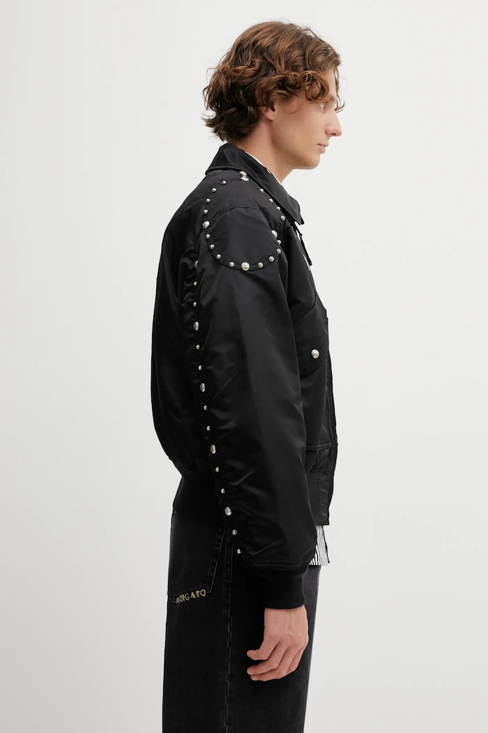 Μπουφάν bomber Alpha Industries μαύρο 258150