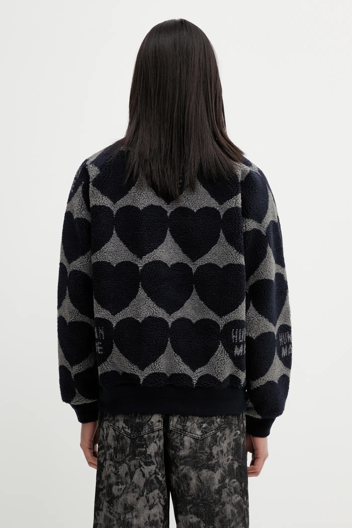 Clothing Human Made fleece sweatshirt WOVEN JACKET HM30JK026 navy