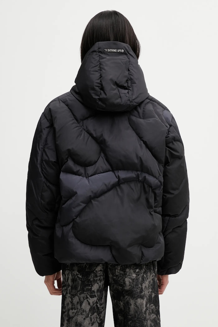 Odzież A Bathing Ape kurtka puchowa Mega Color Camo 001DNL801306M czarny