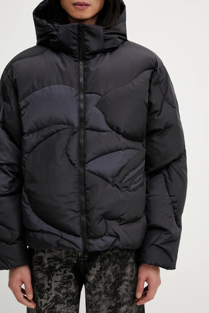 A Bathing Ape kurtka puchowa Mega Color Camo czarny 001DNL801306M