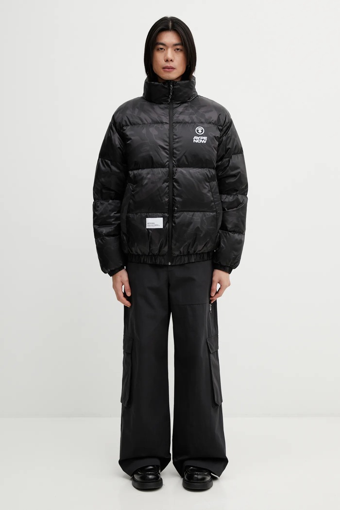 AAPE kurtka puchowa AAPDNM7726XXP