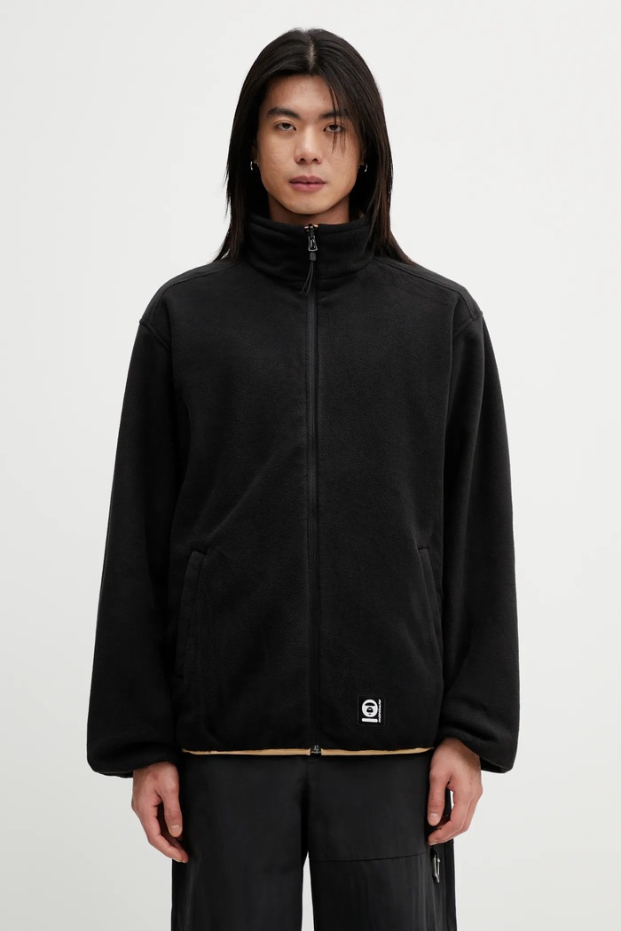 AAPE kurtka dwustronna AAPJKM7732XXP beżowy AW25