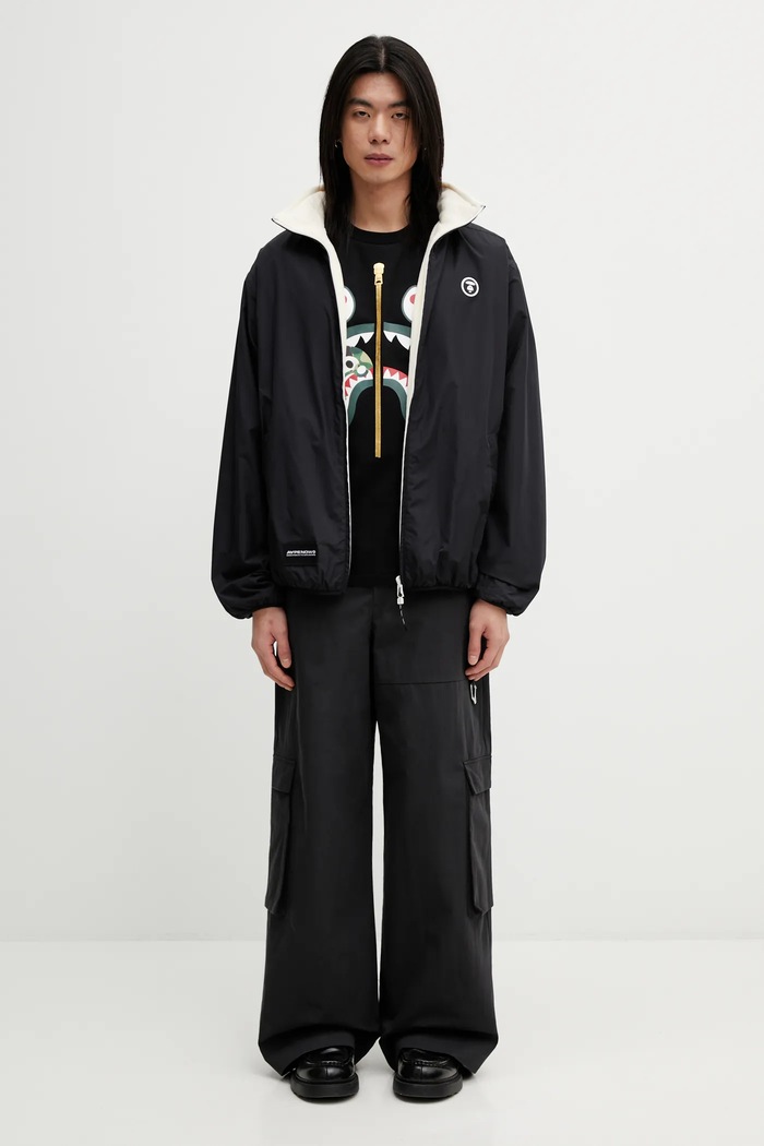 AAPE kurtka dwustronna AAPJKM7732XXP