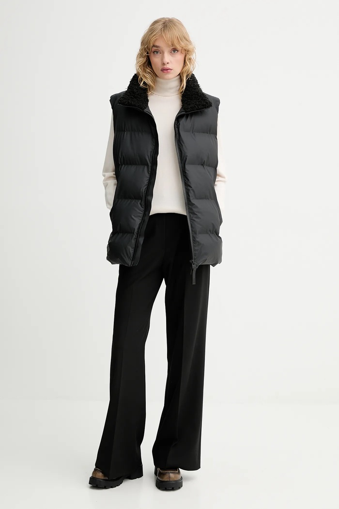Rains vestă 17220 Alta Vision Puffer Vest 17220 negru