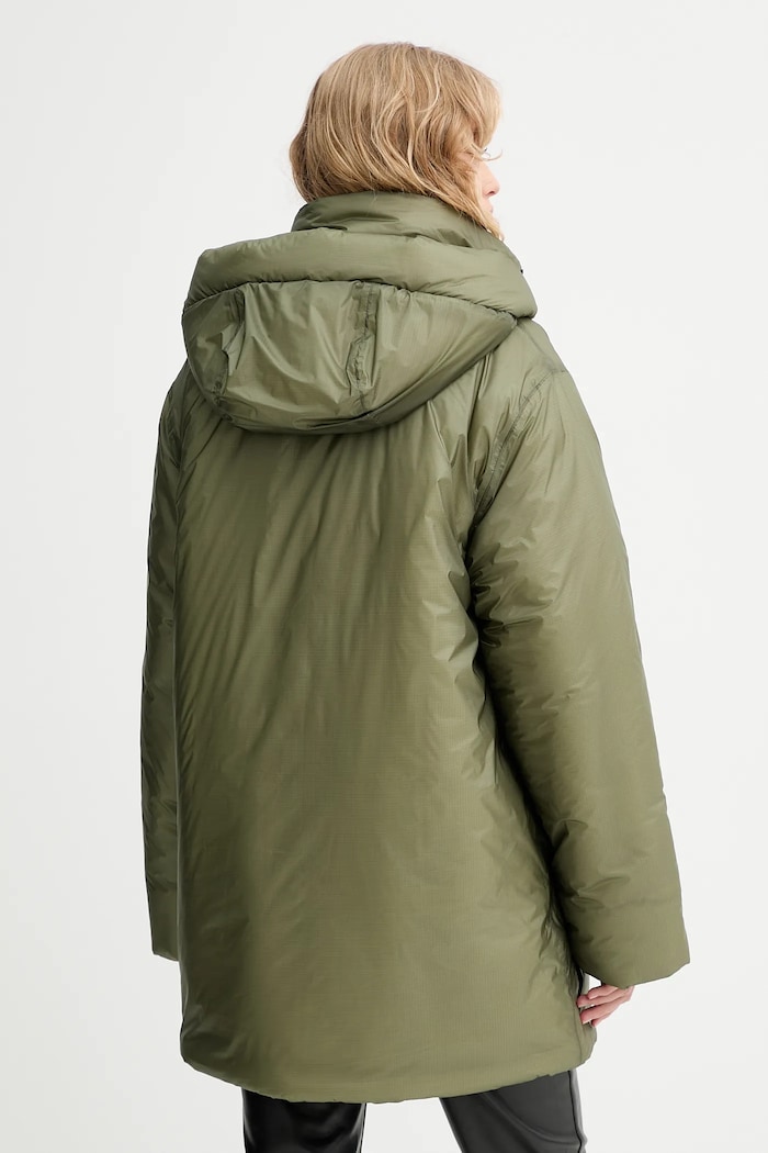 Jakna Rains 17240 Torna Insulated Long Jacket zelena 17240