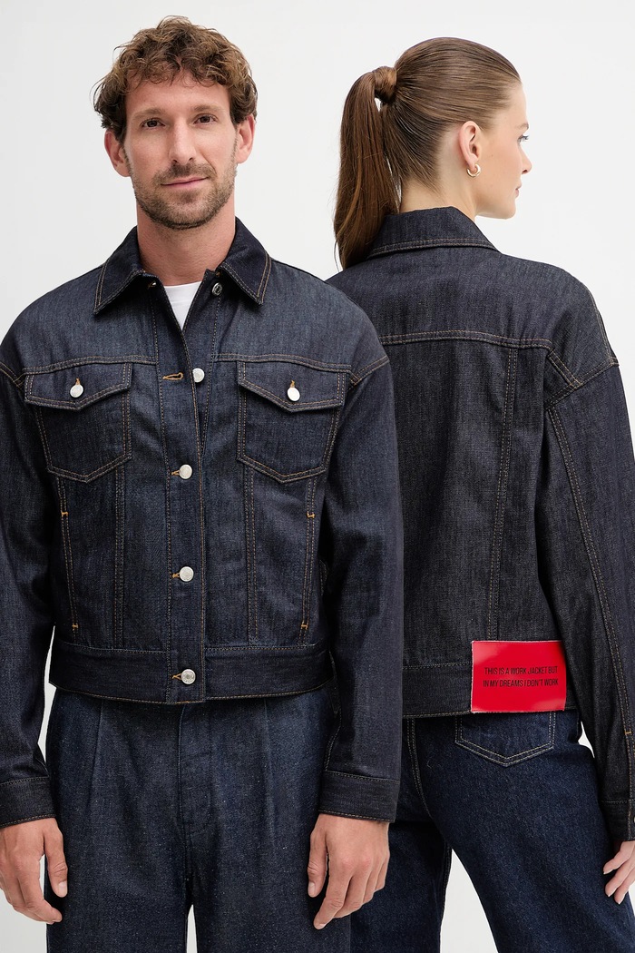 MAX&Co. farmerdzseki nem bélelt sötétkék 2528046012200