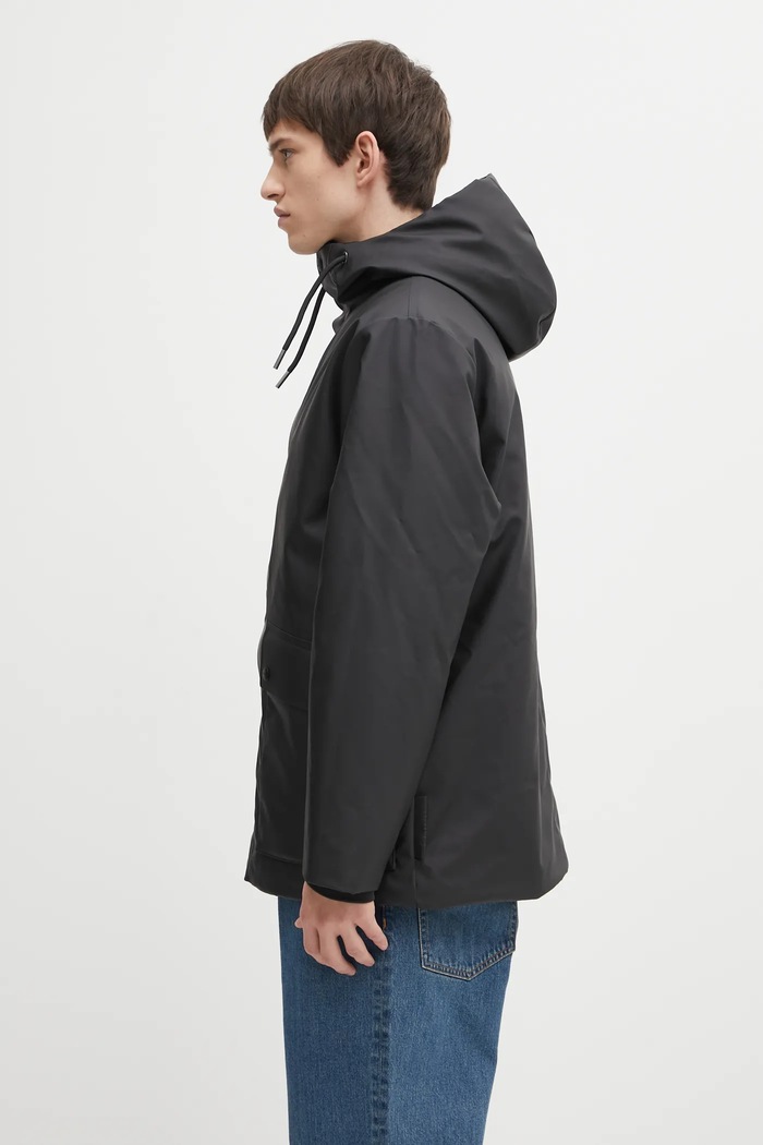 Odzież Rains kurtka Nome Parka W3T3 21450.01 czarny