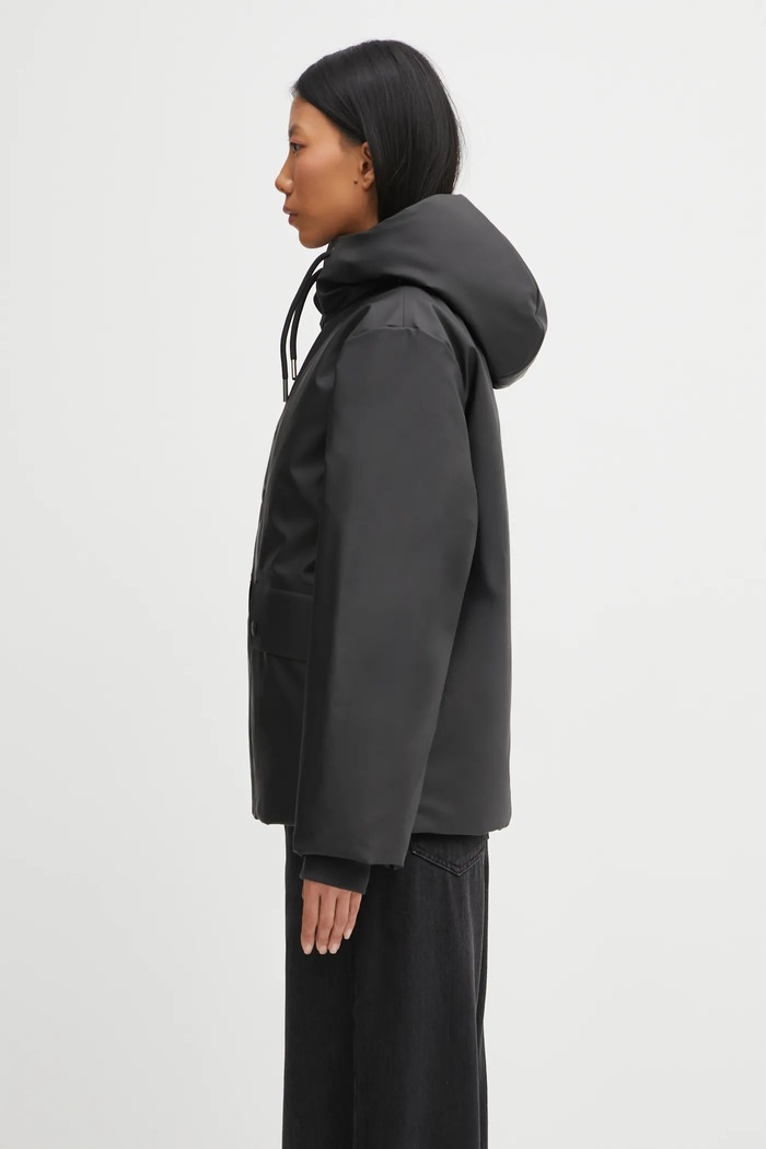 Bunda Rains Nome Short W Parka W3T3 černá 21490.01