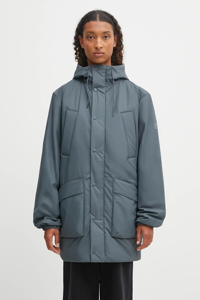 Rains giacca Lohja W3T2 17120.124 blu AW25