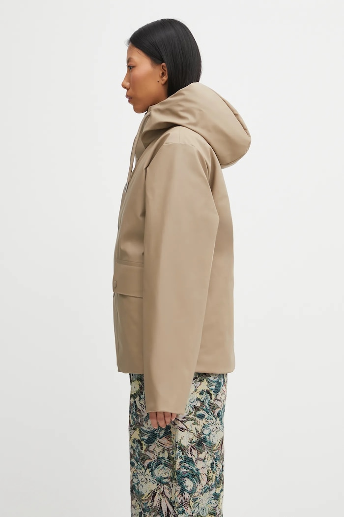 Bunda Rains Nome Short W Parka W3T3 béžová 21490.133