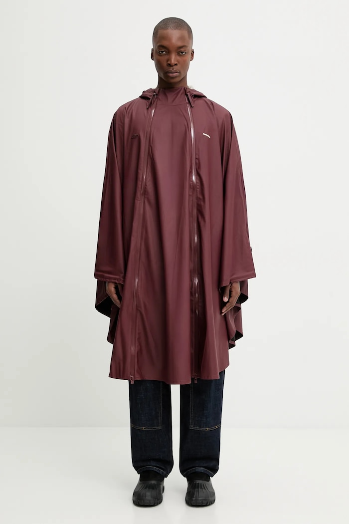 Pelerina Rains Rains x Umbro bez tople podstave bordo 20800.141
