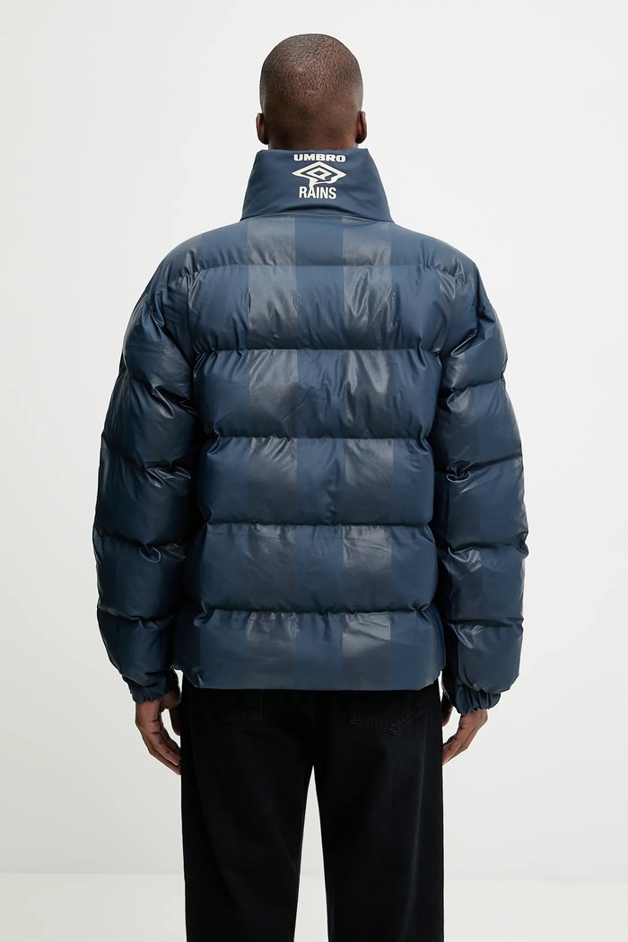 Rains x Umbro kurtka przeciwdeszczowa 20890.142 niebieski