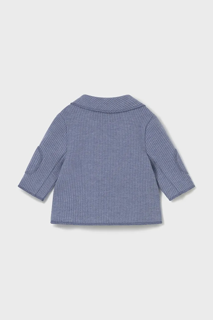 Mayoral Newborn jachetă pentru bebeluși din bumbac 2407.1M.Newborn.9BYA albastru AW25
