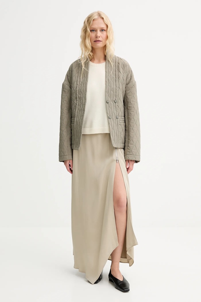 MUNTHE kurtka PIFITA 252151525201 zielony AW25
