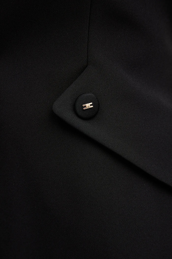 Піджак Elisabetta Franchi GI15456E2 чорний