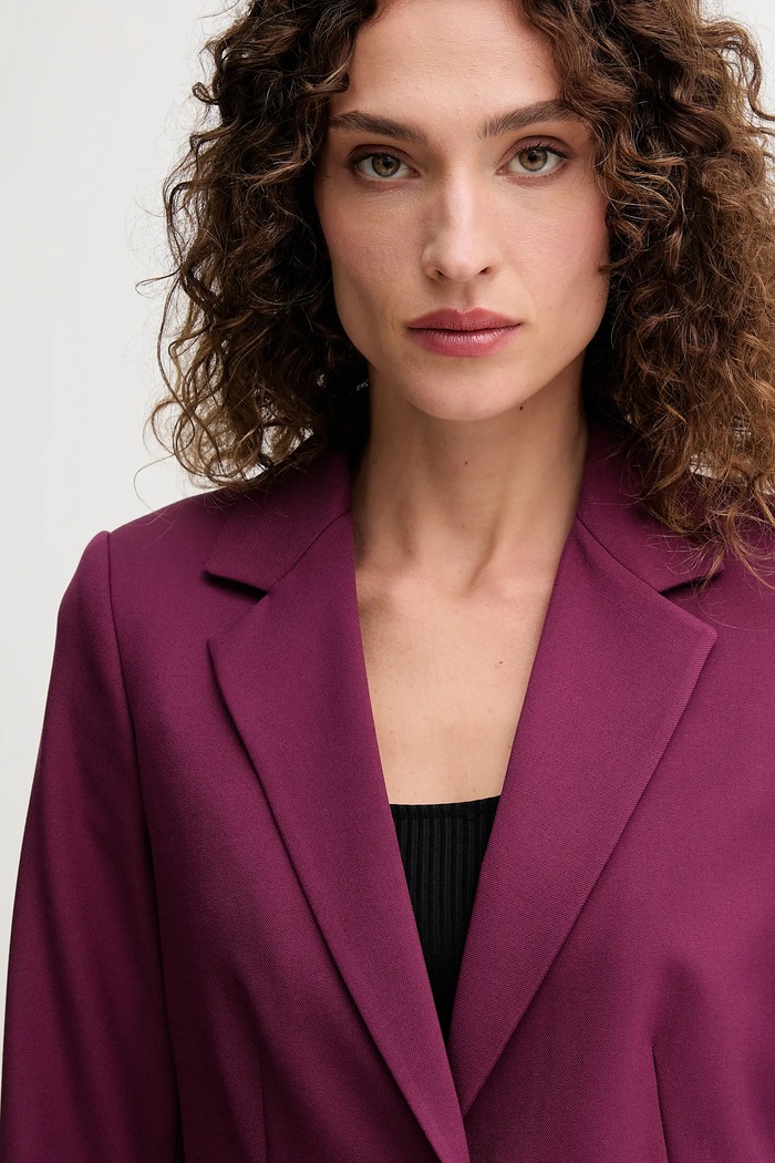 Сако United Colors of Benetton виолетов 2L4HDW02W