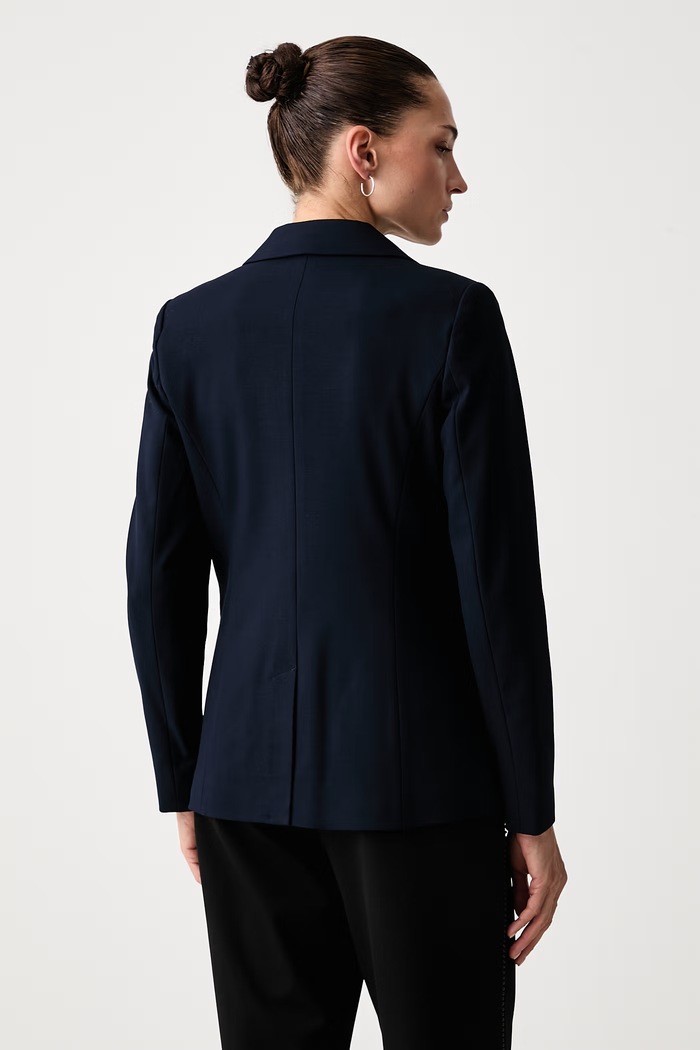 Abbigliamento United Colors of Benetton Giacca monopetto da donna 2L4HDW02W blu navy