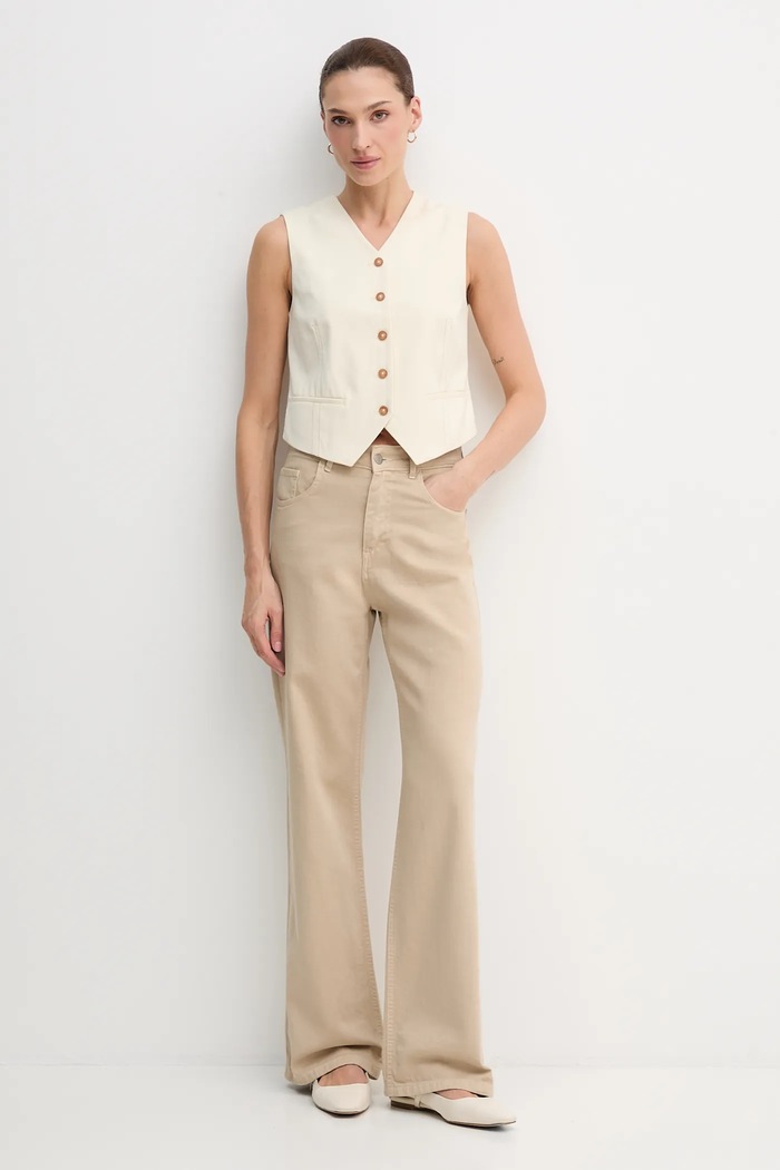 Vesta United Colors of Benetton 2YVXDJ011 béžová AW25