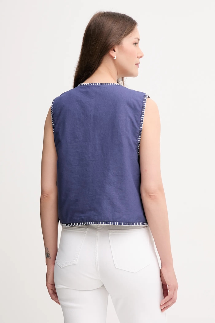 Îmbrăcăminte Hoss Intropia vestă 5472057 albastru