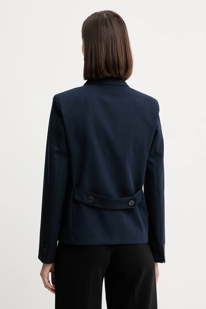 Oblečenie Bavlnené sako Weekend Max Mara TAPPETO 2525046061600 tmavomodrá