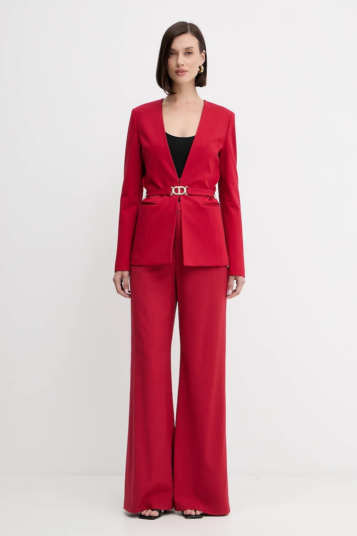 Σακάκι Twinset 252TP2600 κόκκινο AW25