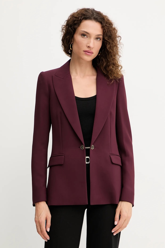 Sako Twinset látka burgundské 252TP2590