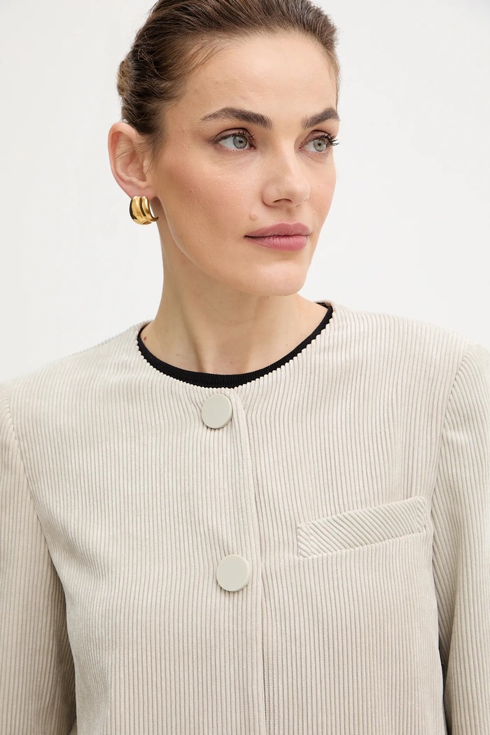 Armani Exchange marynarka sztruksowa beżowy XW000697.AF16202