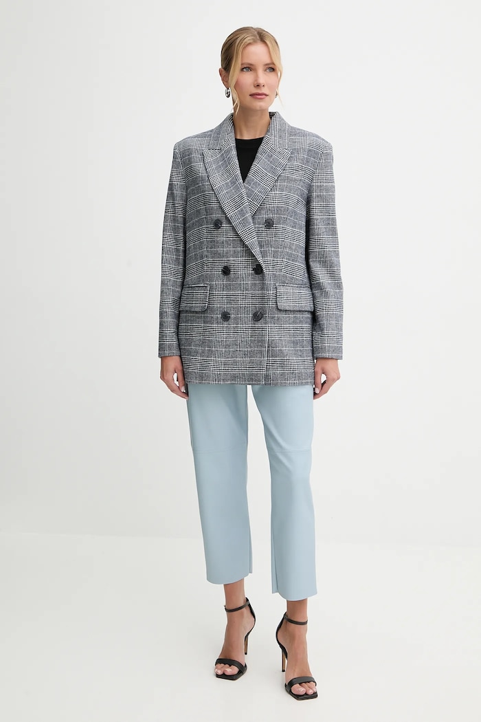 MAX&Co. marynarka z dodatkiem wełny 2526046084200 granatowy AW25