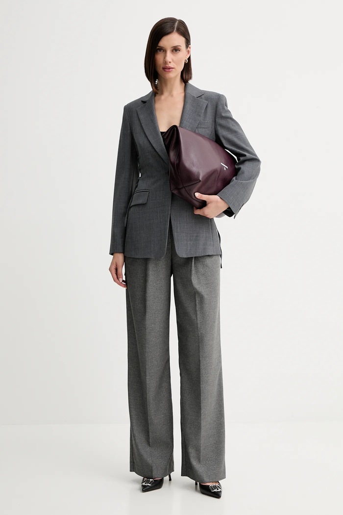 Marella sacou din lână 2523046014200 gri AW25