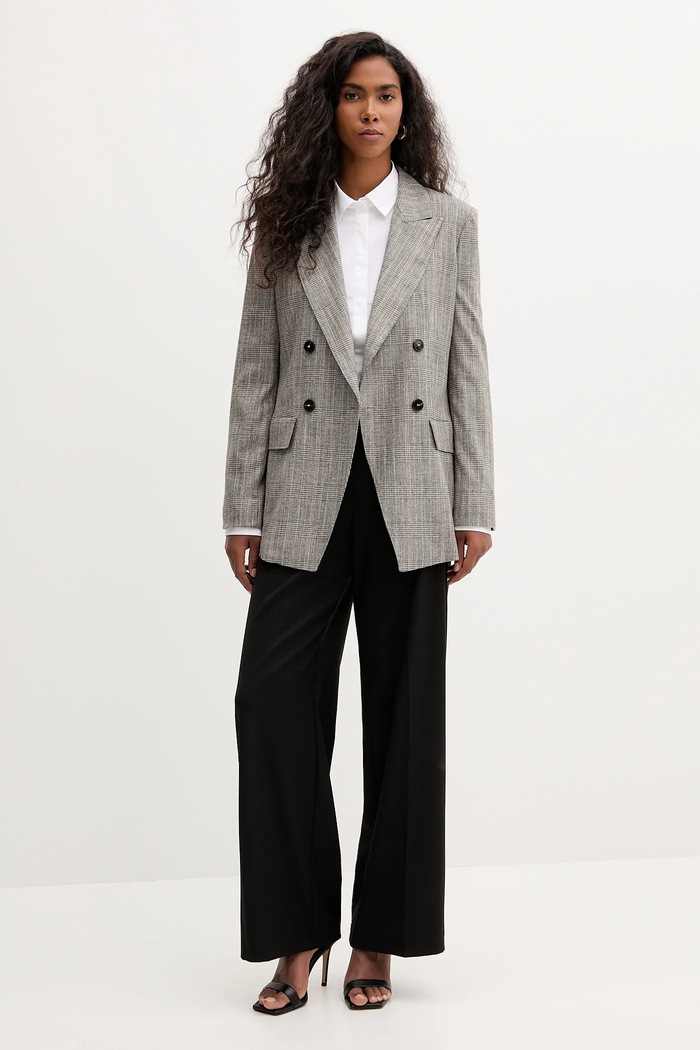 Marella giacca in misto lana 2523046081200 beige AW25