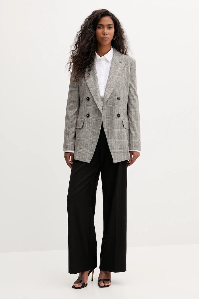 Marella giacca in misto lana 2523046081200 beige AW25